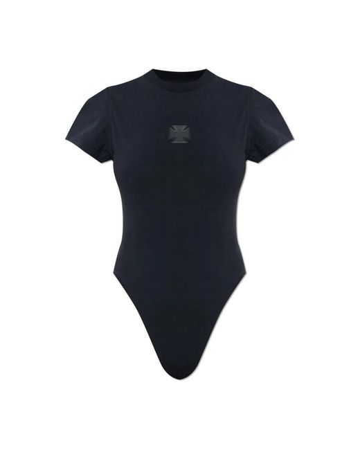 Vetements Blue Body Mit Patch