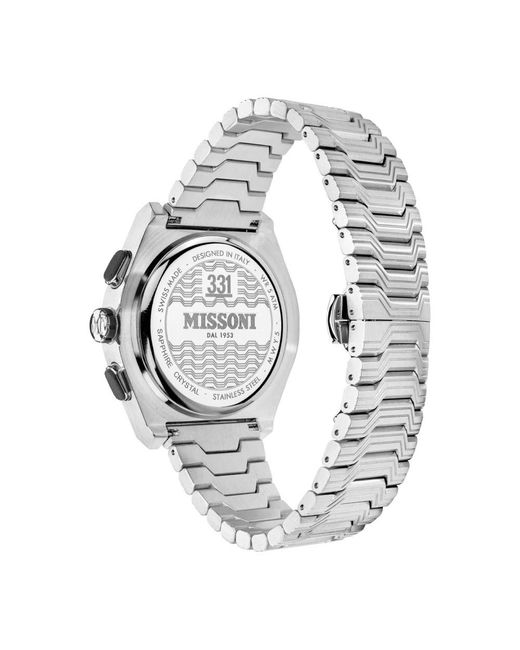 Missoni Metallic Watches for men