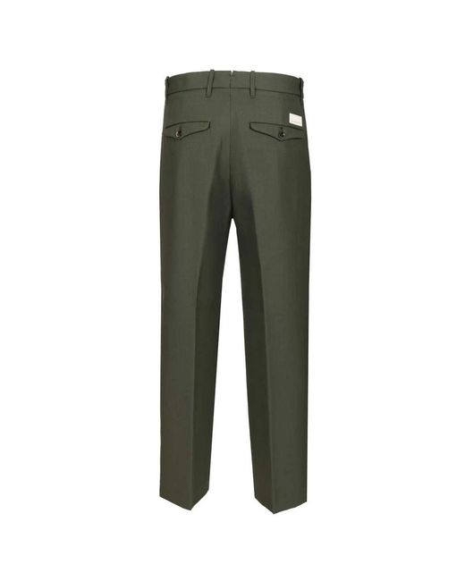 Nine:inthe:morning Green Suit Trousers for men