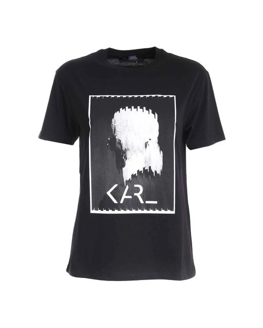 Karl Lagerfeld Black T-Shirts