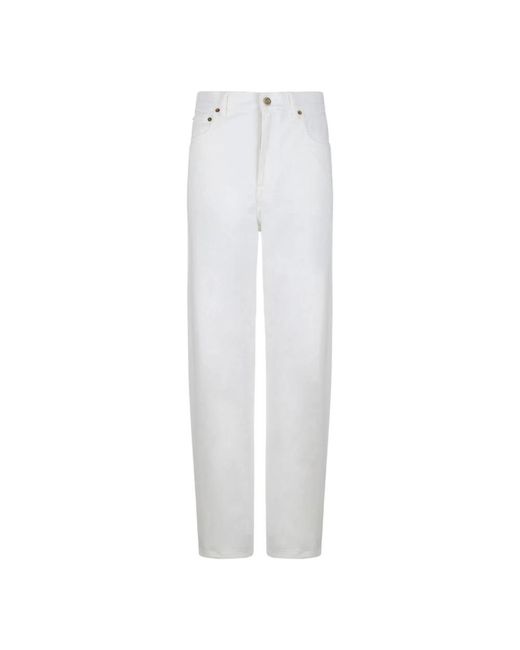 Golden Goose Deluxe Brand White Straight Jeans