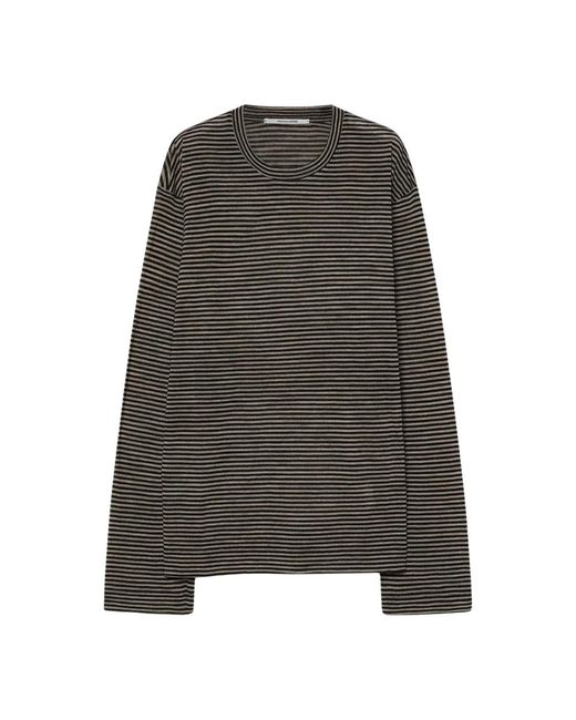 Long Sleeve Tops Pomandère en coloris Gray