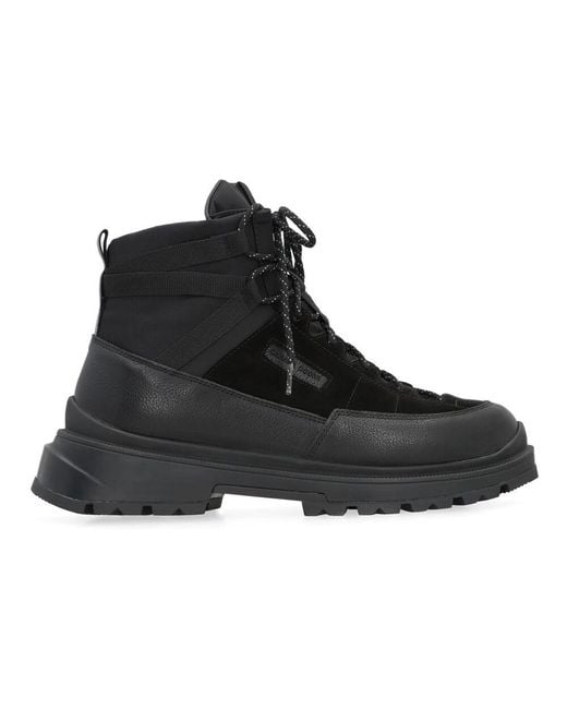 Canada Goose Black Lace-Up Boots for men