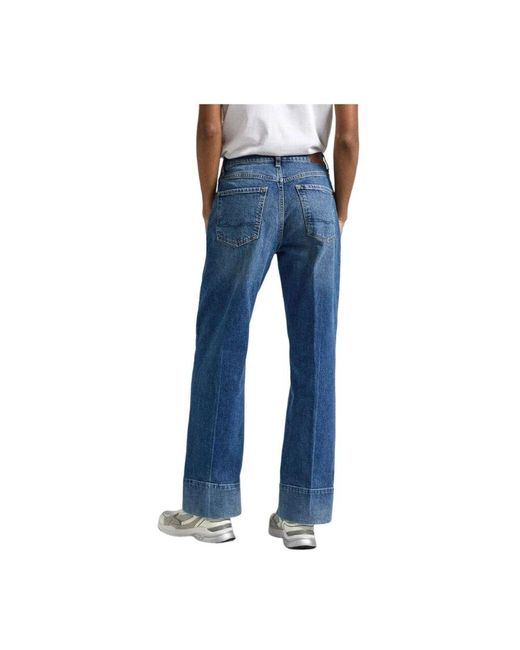 Pepe Jeans Blue Lockere st retro style hose