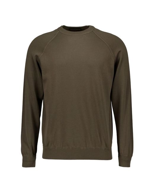 FILIPPO DE LAURENTIIS Green Round-Neck Knitwear for men