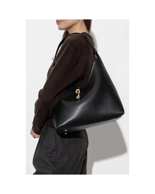 Furla Black Shoulder Bags