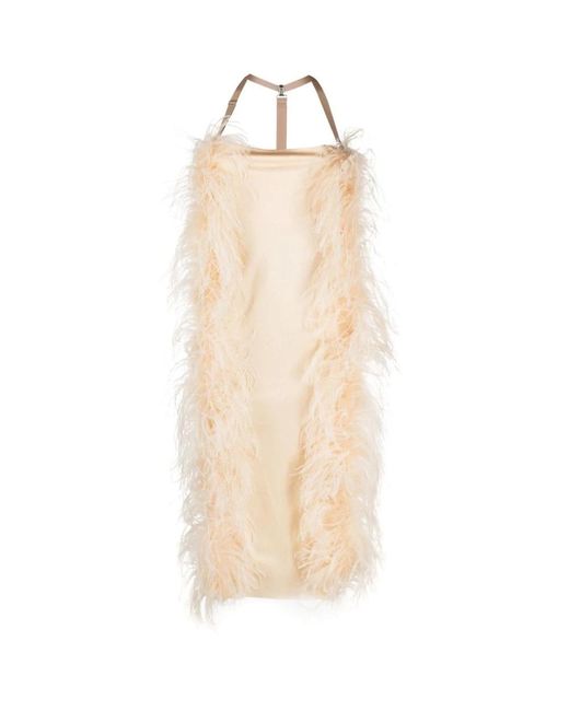 Sportmax Natural Party Dresses