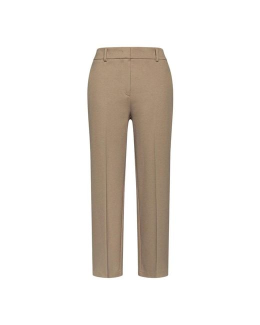 Straight Trousers Peuterey en coloris Natural