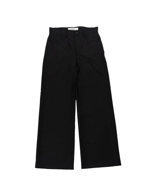 Trousers > wide trousers Séfr pour homme en coloris Black