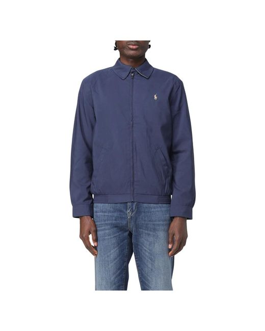 Light Jackets di Polo Ralph Lauren in Blue da Uomo