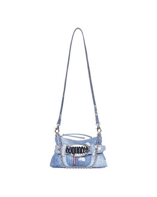 DSquared² Blue Cross Body Bags