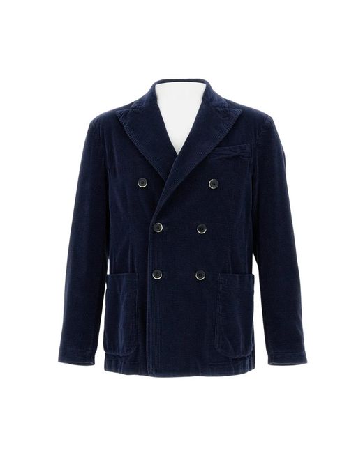 Barena Blue Formal Blazers for men