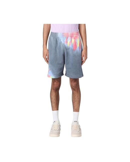 Casual Shorts MSGM de hombre de color Blue