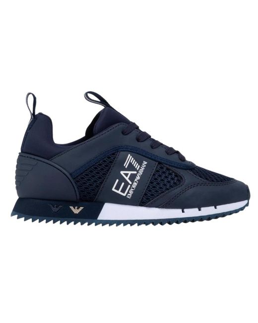 EA7 Blue Sneakers for men