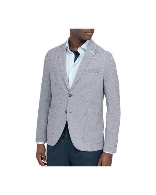 Manuel Ritz Blue Blazers for men