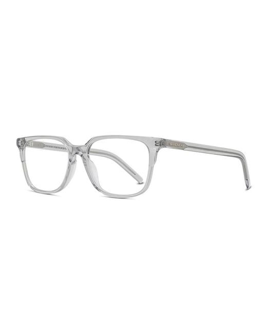 Givenchy Metallic Rechteckige Brille