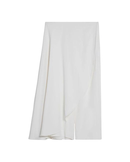 Alaïa White Midi Skirts