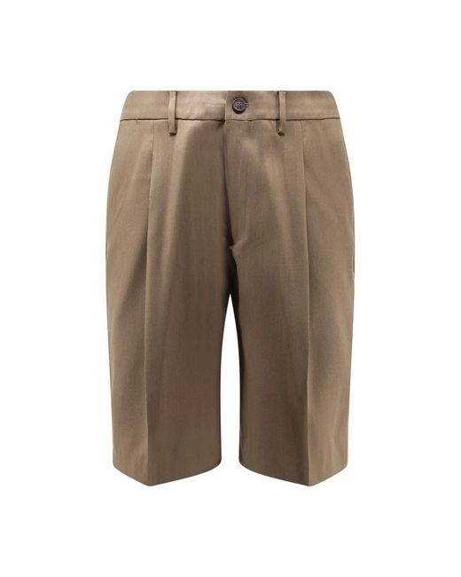 Golden Goose Deluxe Brand Brown Casual Shorts for men