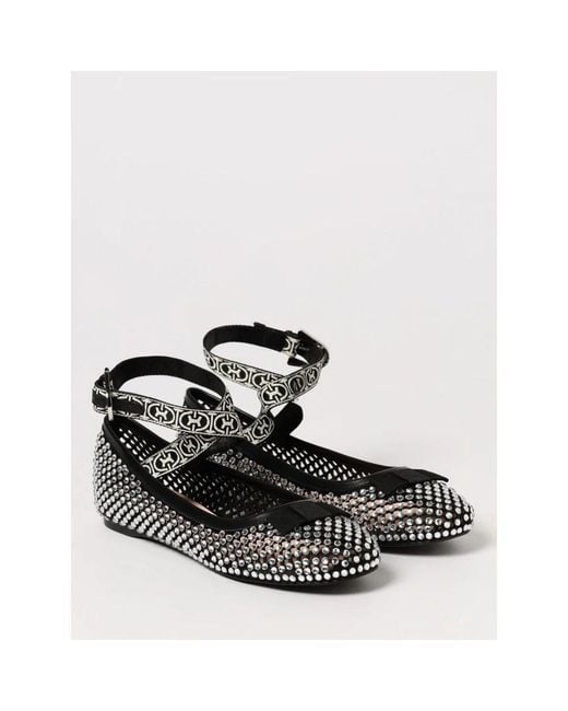 Coccinelle Black Schwarze Leder Slip-On Schuhe