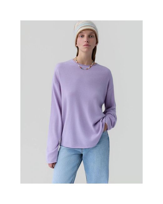 Guest In Residence Purple Cashmere Knitwear