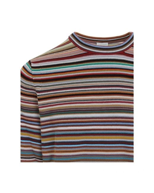 Paul Smith Gray Round-Neck Knitwear for men