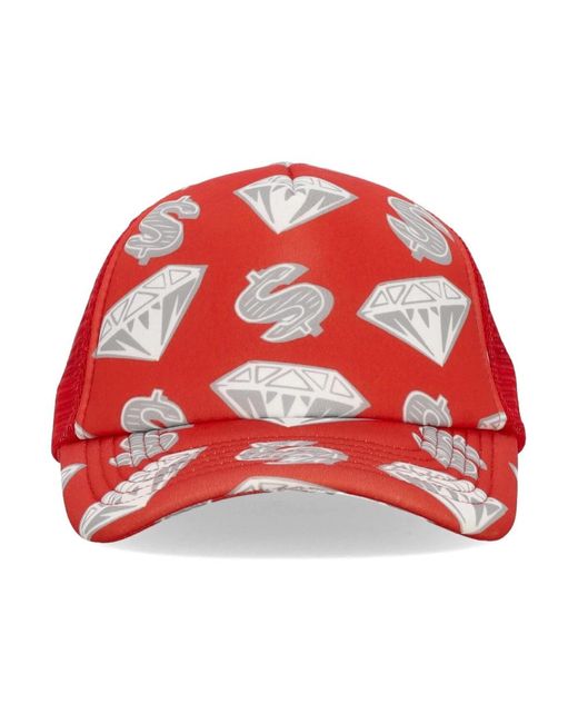 BBCICECREAM Visiera Hat in Red für Herren