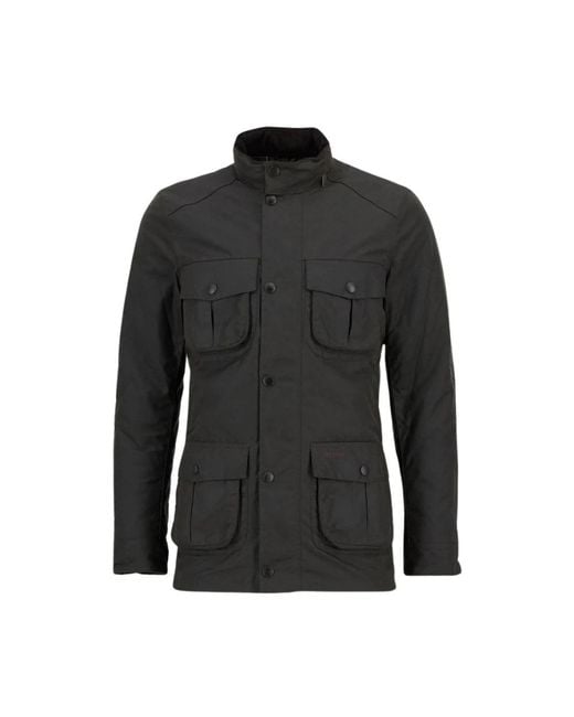 Barbour Black Light Jackets for men
