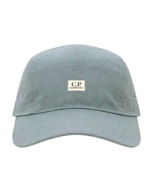 C P Company Blue Hats & Caps