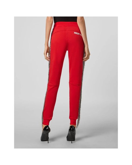 Philipp Plein Sweatpants in het Red