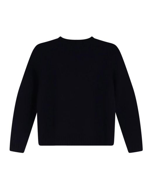 Loro Piana Black Round-Neck Knitwear