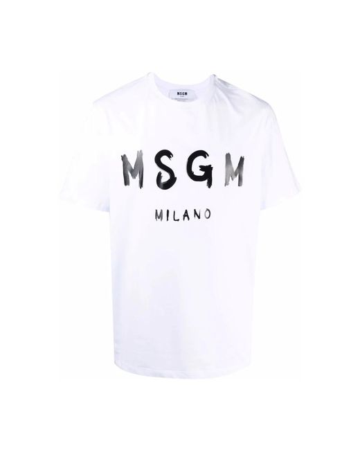 MSGM Shirts in het White voor heren