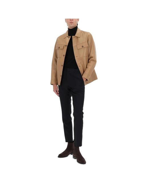 Light Jackets Boss de hombre de color Natural