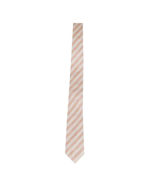 Tagliatore White Ties for men