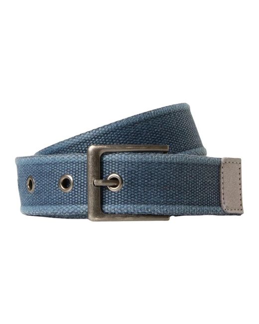 North Sails Accessoires ,Blauw ,Katoen Cintura Riem in het Blue