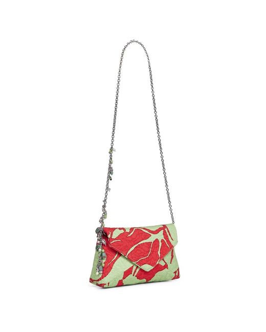 Dries Van Noten Red Cross Body Bags