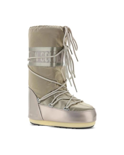 Moon Boot Gray Winter Boots