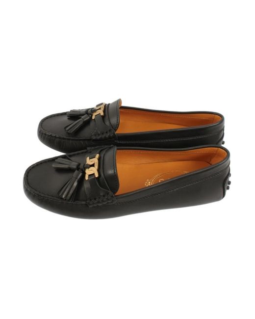 Tod's Black Drivers