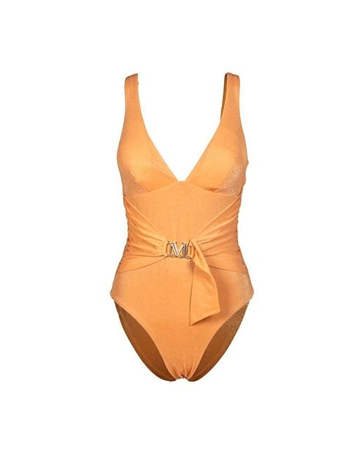 Max Mara Orange One-Piece