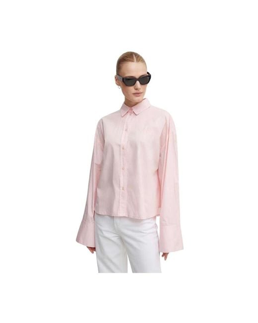 2nd Day Clara Shirt in het Pink