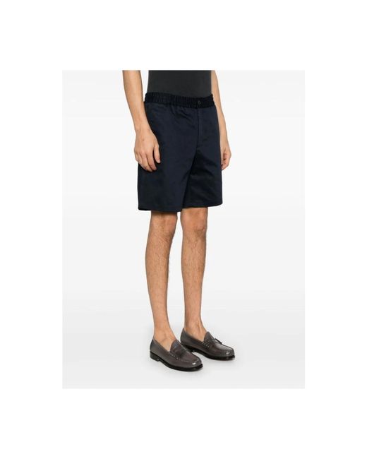 AMI Blue Casual Shorts for men