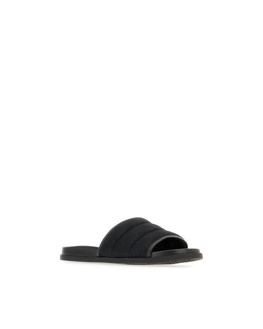 Gucci Black Sliders for men