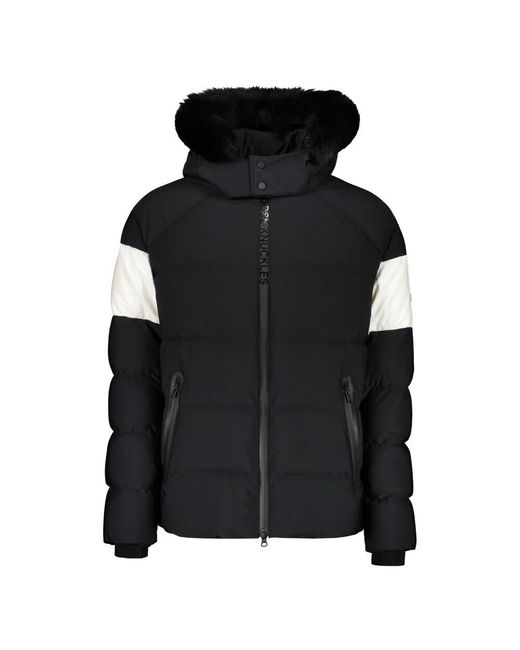Moose Knuckles Black Down Jackets for men
