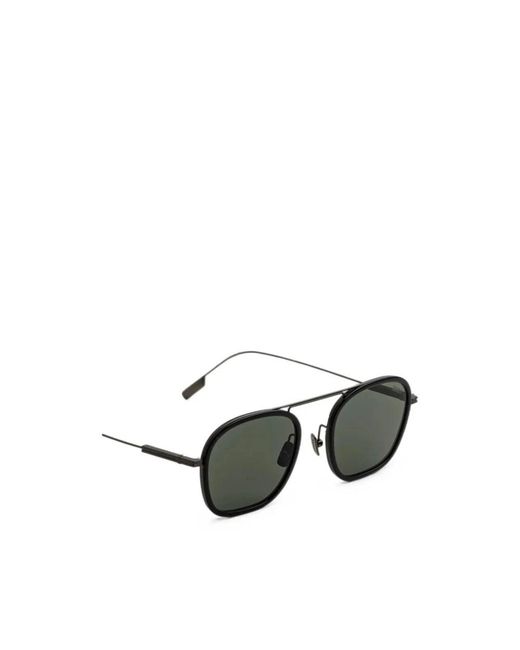 Zegna Gray Sunglasses for men