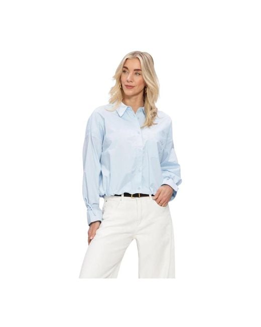 Aaiko Mikkie Blouse in het Blue