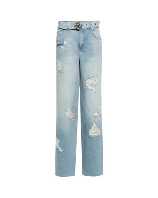 Jeans in denim classici per l'uso quotidiano di Blugirl Blumarine in Blue