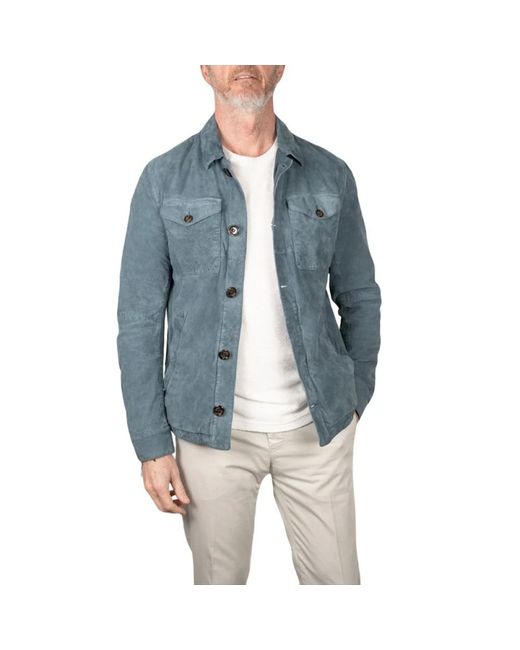 Jackets > denim jackets Gimo's pour homme en coloris Blue