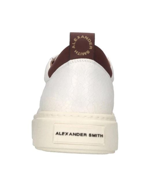 Alexander Smith White Sneakers for men