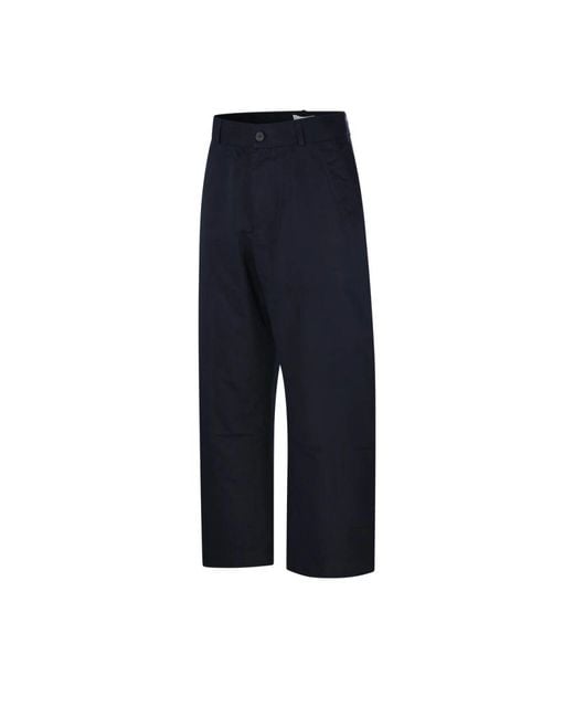 Studio Nicholson Dunkelblaue Chino Hose in Blue für Herren
