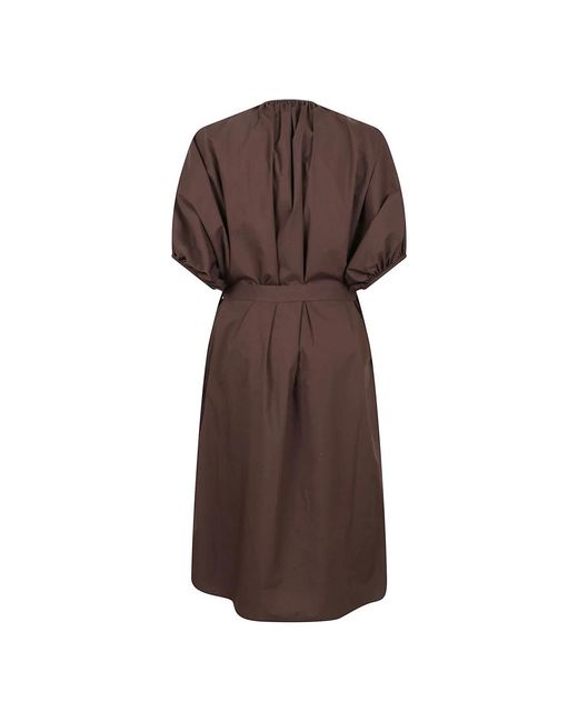 Brunello Cucinelli Brown Shirt Dresses