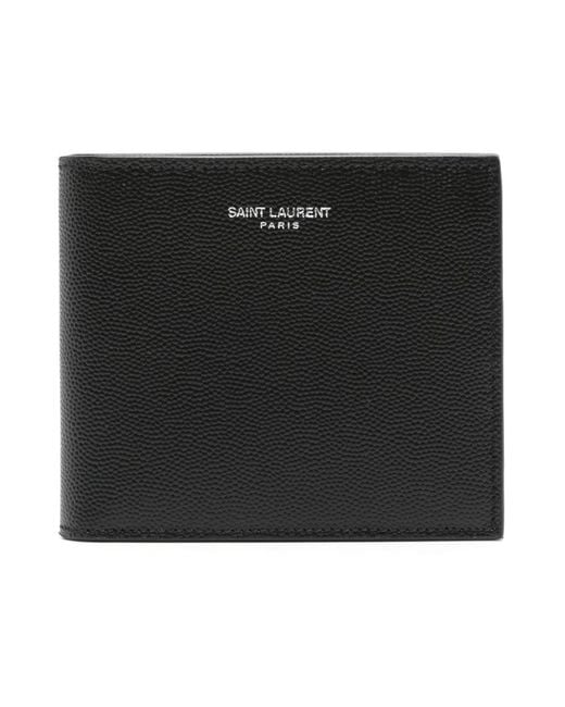 Saint Laurent Black Wallets & Cardholders for men